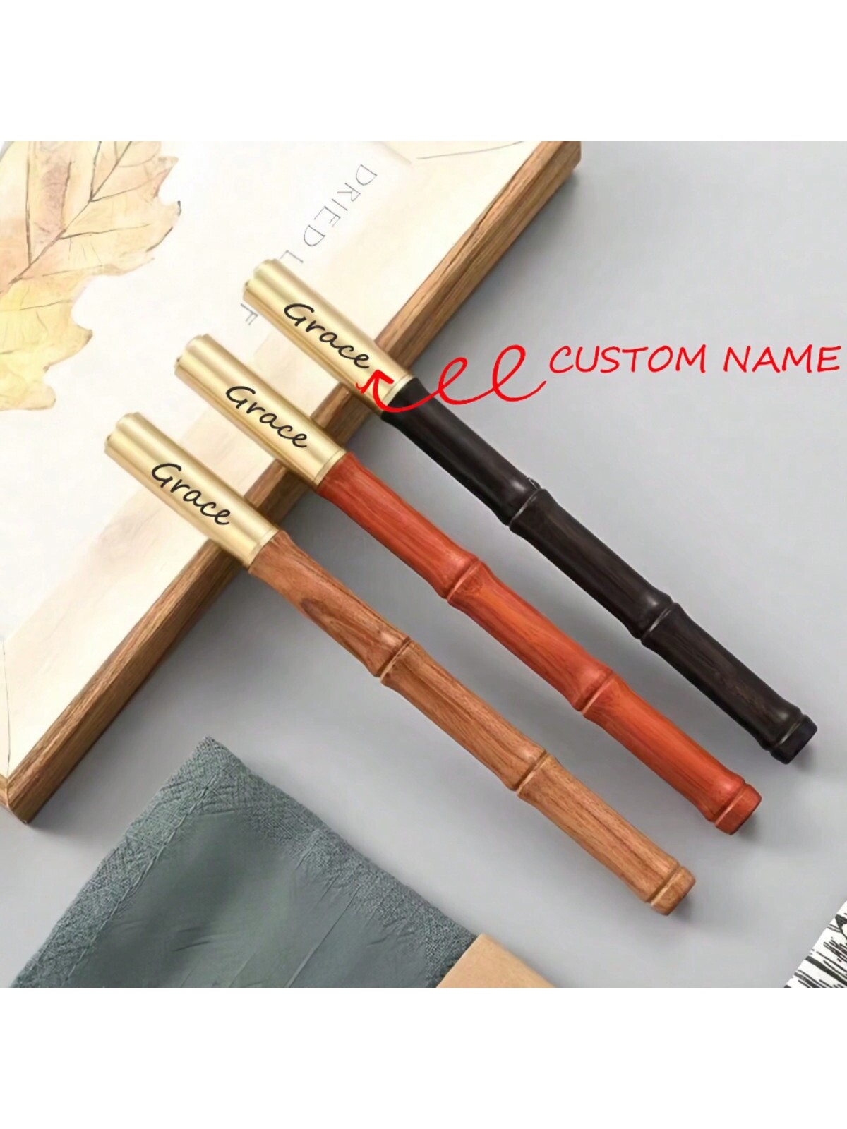 Industrial Laser Pen - Solid Wood Gel Pen | Business