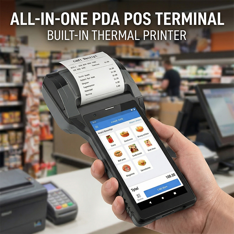 Industrial Laser Scanner - Industrial PDA Barcode Scanner 2D with