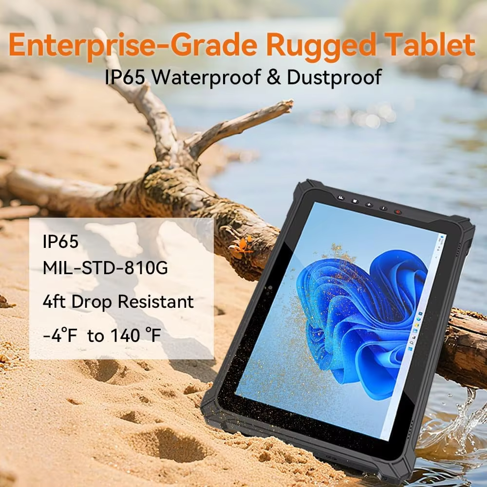 Industrial Laser Scanner - 10 Inch Rugged Windows Tablet with