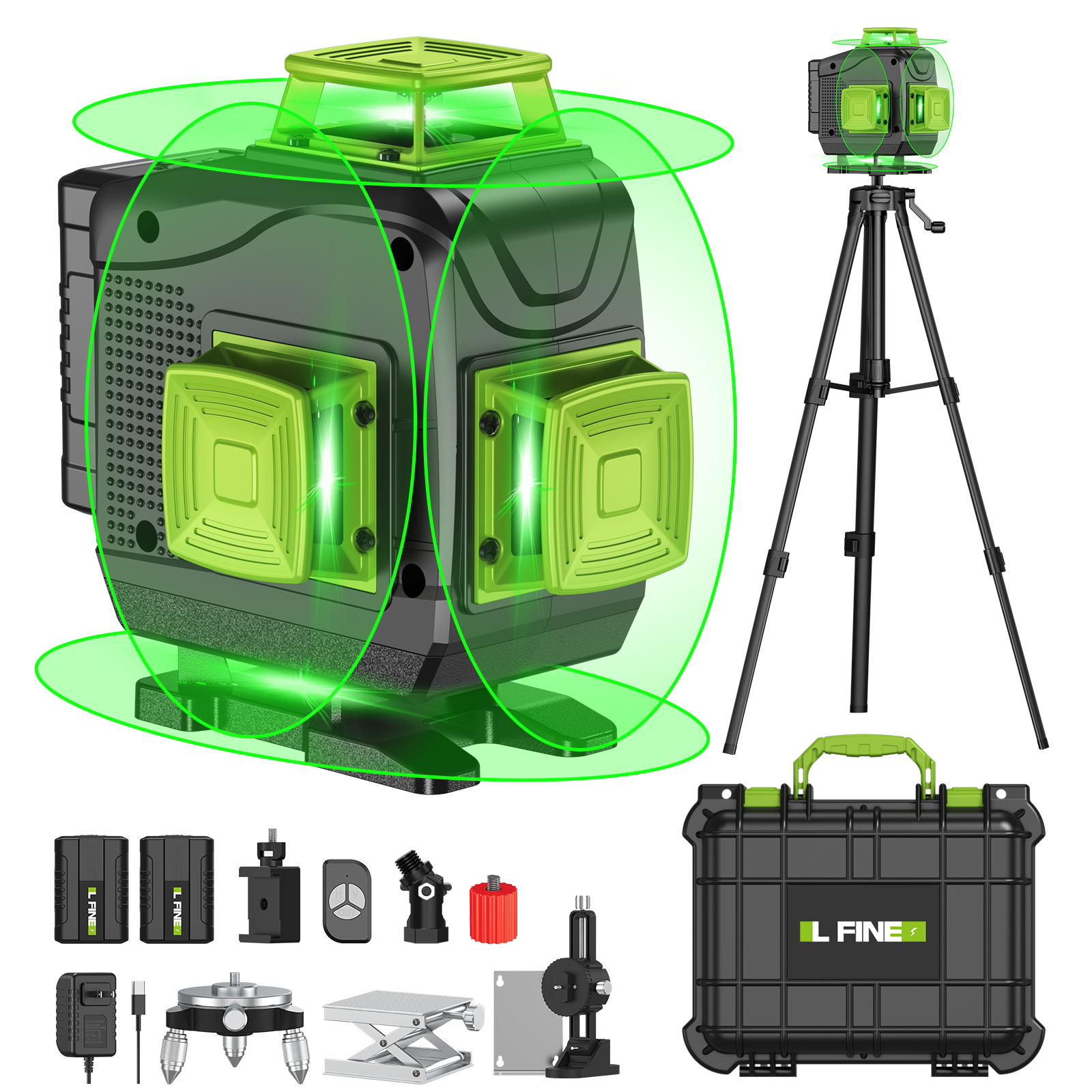 Industrial Laser Measurement - CHISHIB 4D 16 Lines Professional Laser