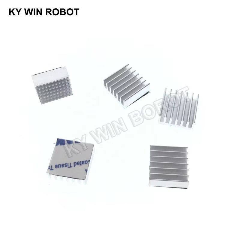 Stepper Driver Cnc - 5Pcs Mini Adhesive Aluminum Radiator Heatsink