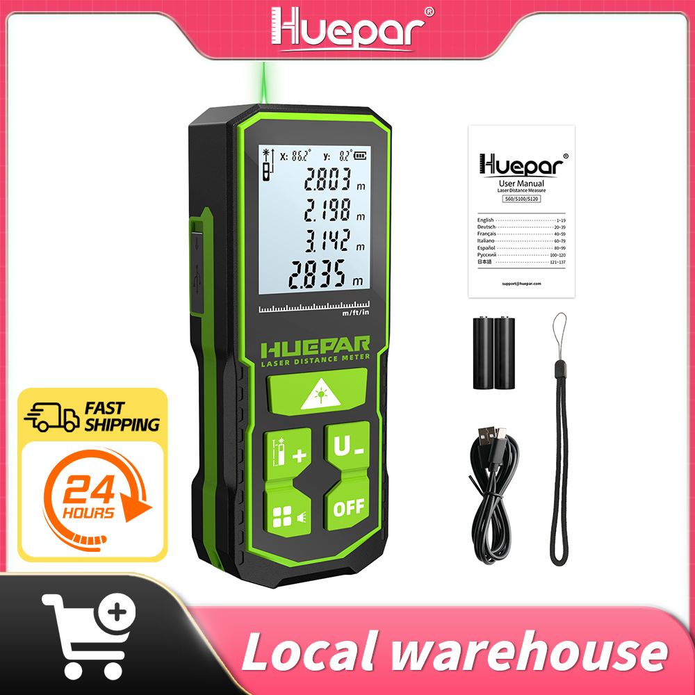 Industrial Laser Sensor - Huepar Laser Rangefinder Digital Laser Distance