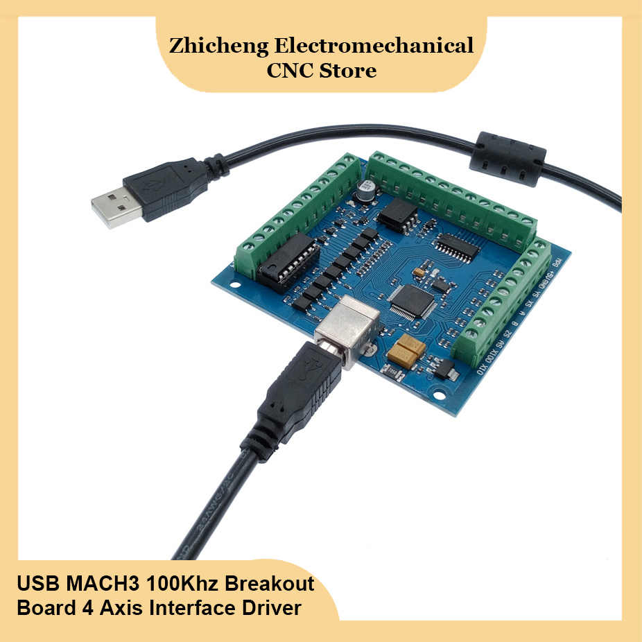 Stepper Driver Cnc - CNC Breakout board USB MACH3 engraving