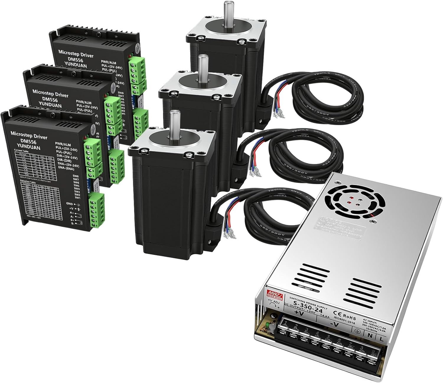 Stepper Driver Cnc - 3 Axis CNC Controller Kit Nema