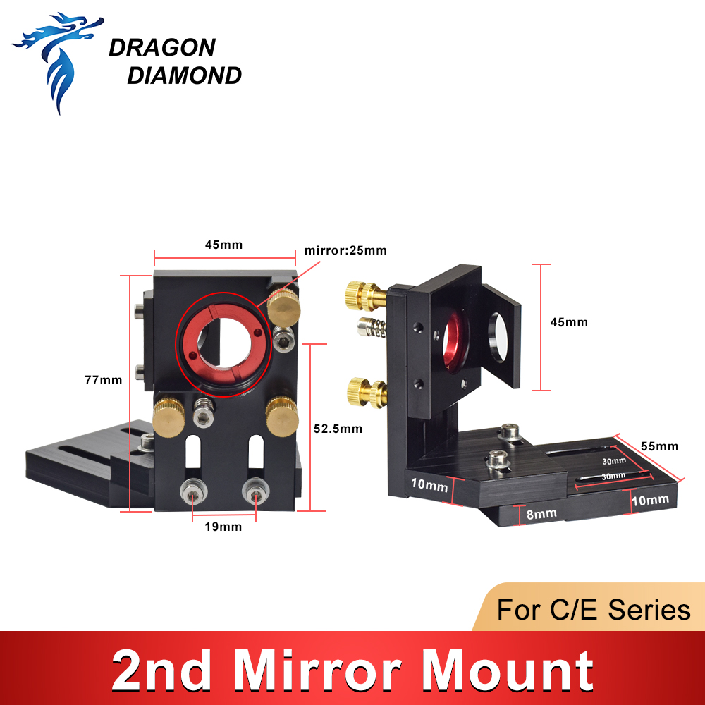 Co2 Laser Mirror - C/E Series CO2 2nd Mirror Mount