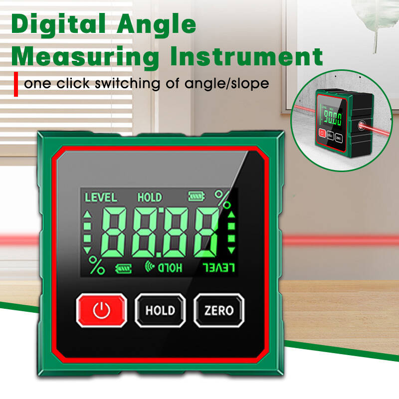 Industrial Laser Alignment - Professional Magnetic Digital Protractor Inclinometer Laser