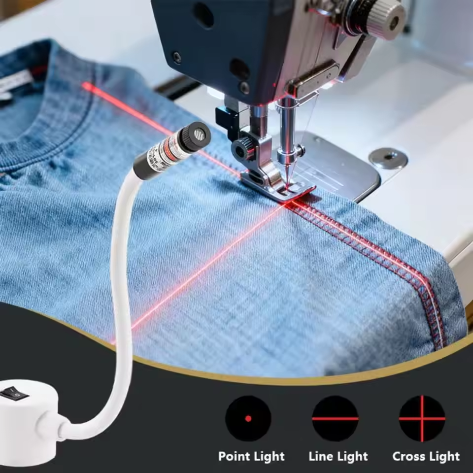 Industrial Laser Equipment - Sewing Vision Guide Light Positioning Beam