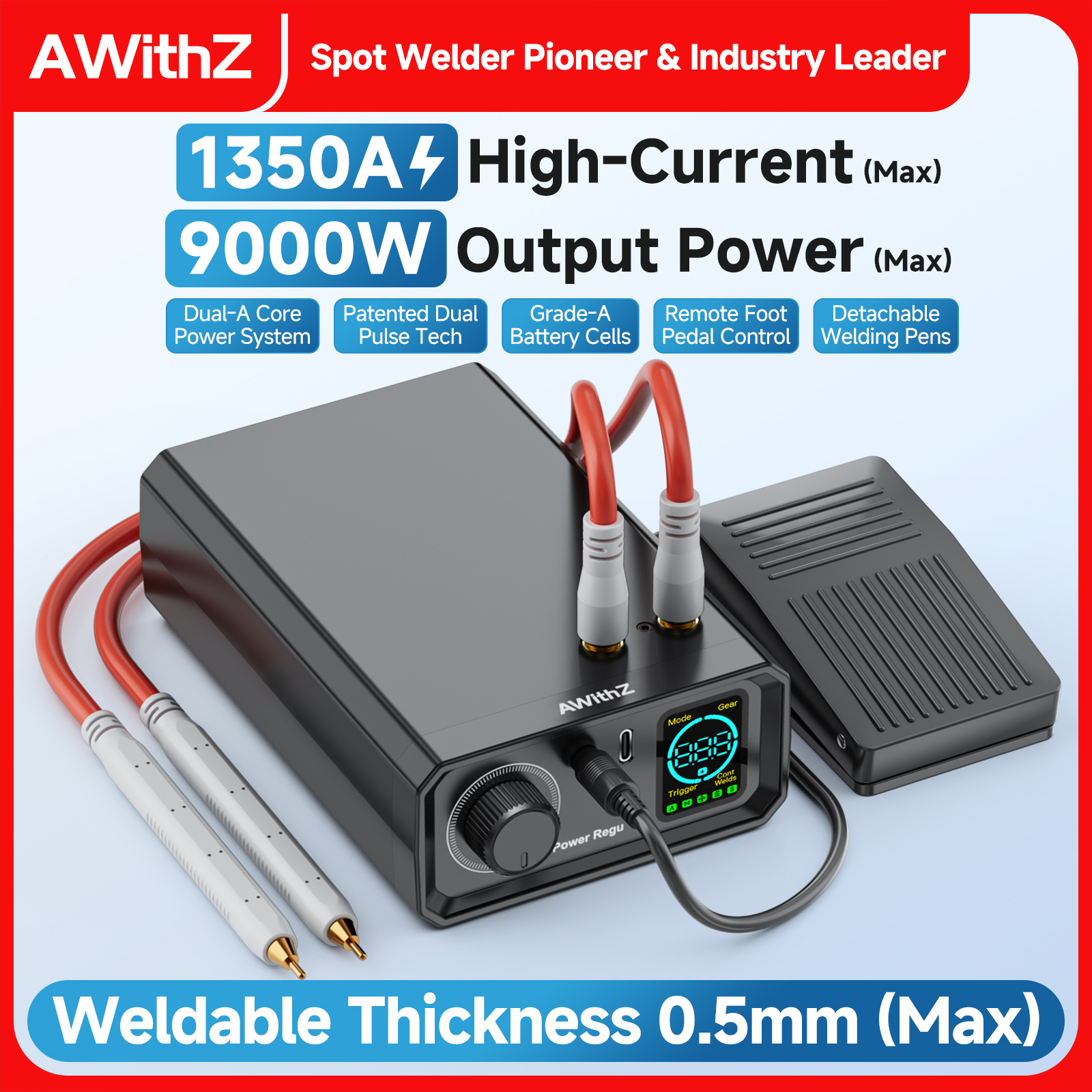 Industrial Laser Welder Constant - Awithz 9000W Spot Welder High Power