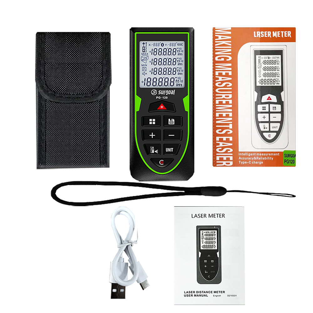 Green Laser Distance Meter 120 - Industrial Laser Sensor recension och pris