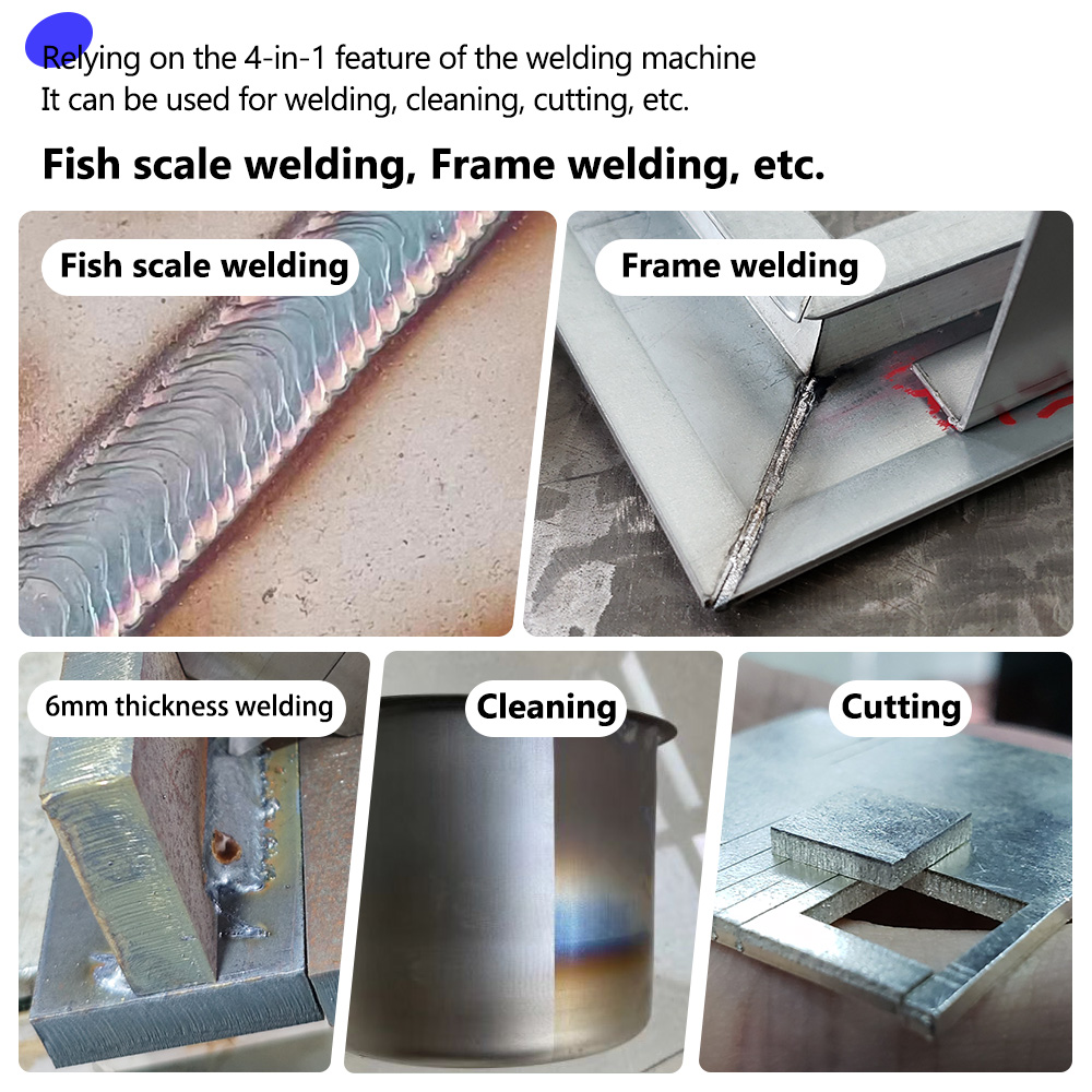 Four In One Air Cooling Handhe - Industrial Laser Welder Constant recension och pris