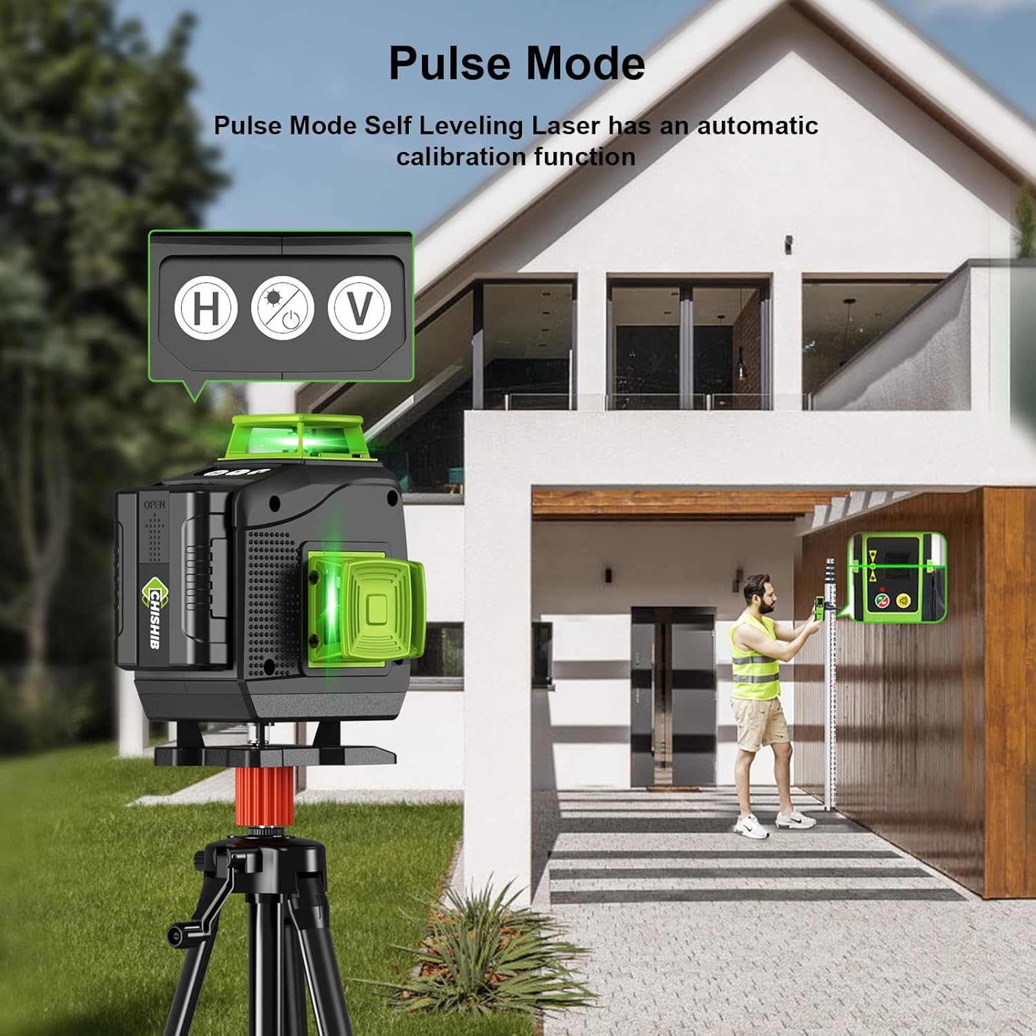 CHISHIB 4D 16 Lines Profession - Industrial Laser Measurement recension och pris