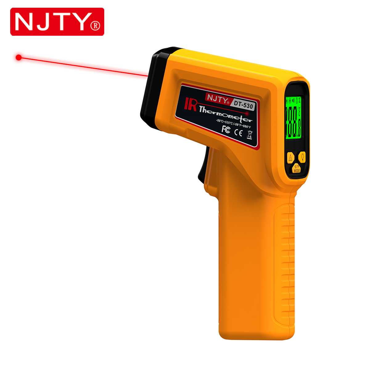NJTY Infrared Thermometer Lase - Industrial Laser Blaster recension och pris