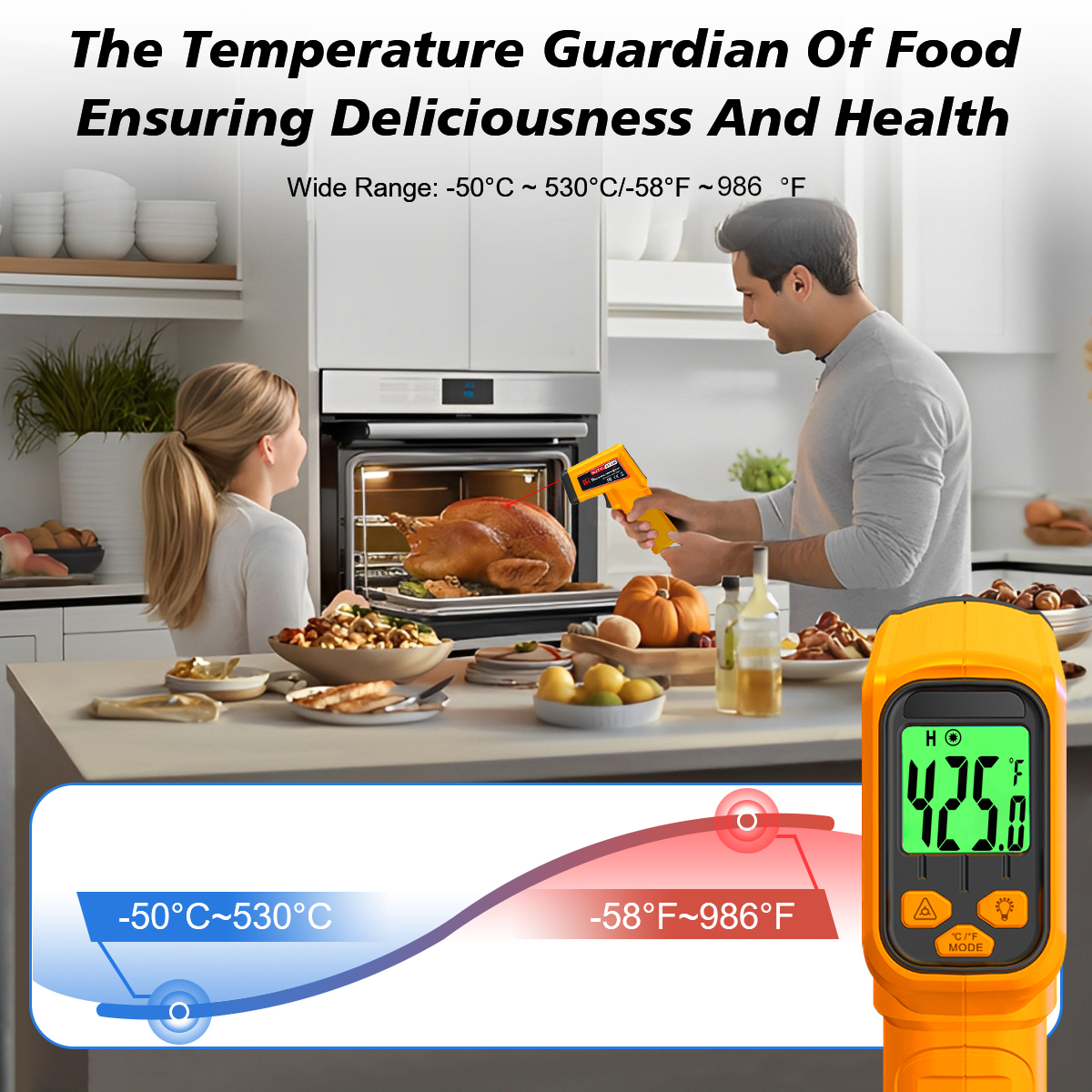 NJTY Infrared Thermometer Lase - Industrial Laser Blaster recension och pris