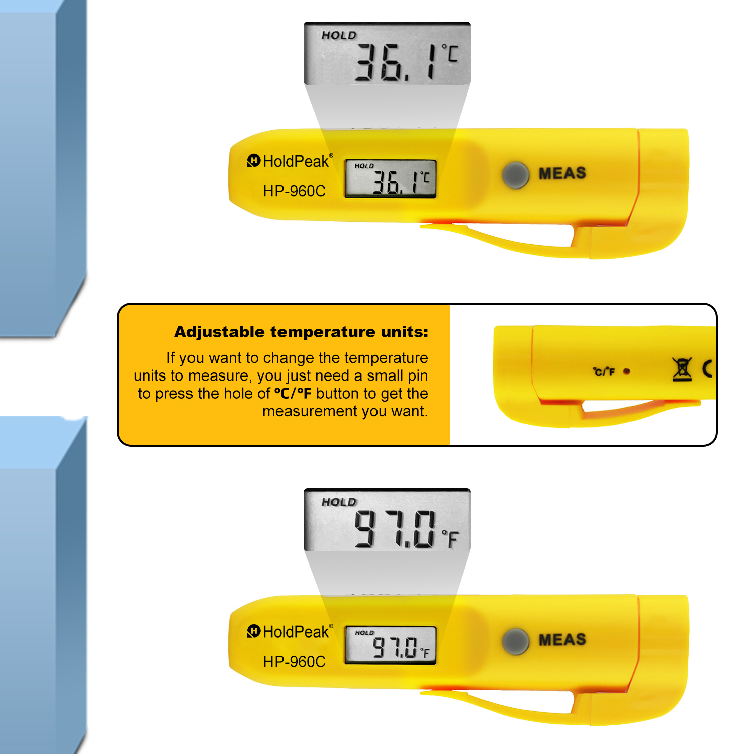 HoldPeak-Portable Digital Non- - Industrial Laser Pen recension och pris