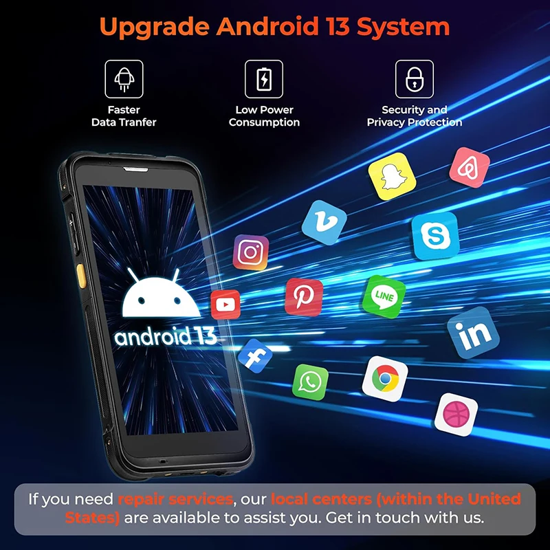 5.5 Inch Android Industrial Ha - Industrial Laser Scanner recension och pris
