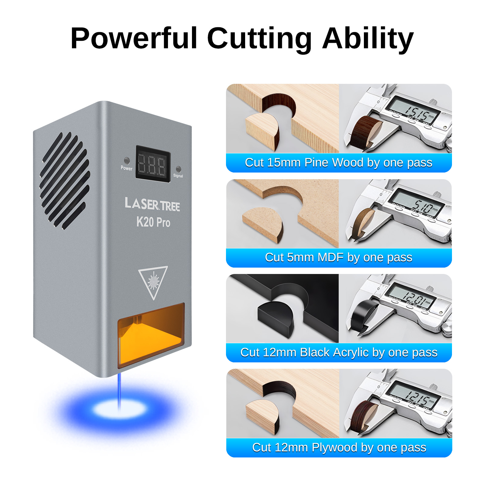 LASER TREE K20 20W Optical Pow - Industrial Laser Equipment recension och pris