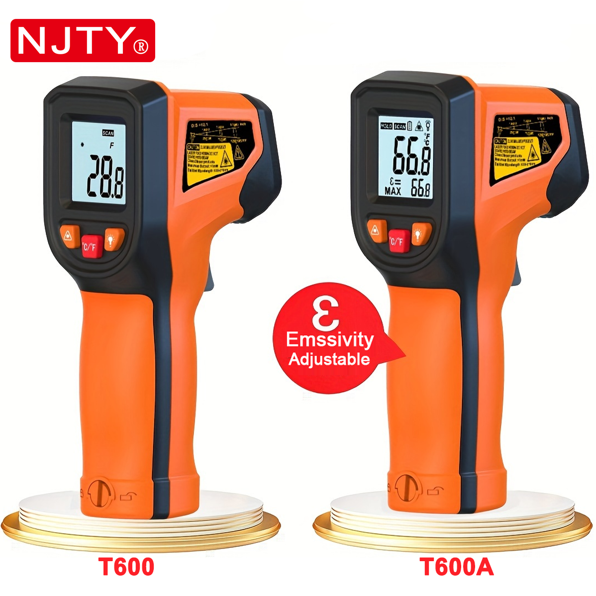 NJTY T600T600A Laser Temperatu - Industrial Laser Blaster recension och pris
