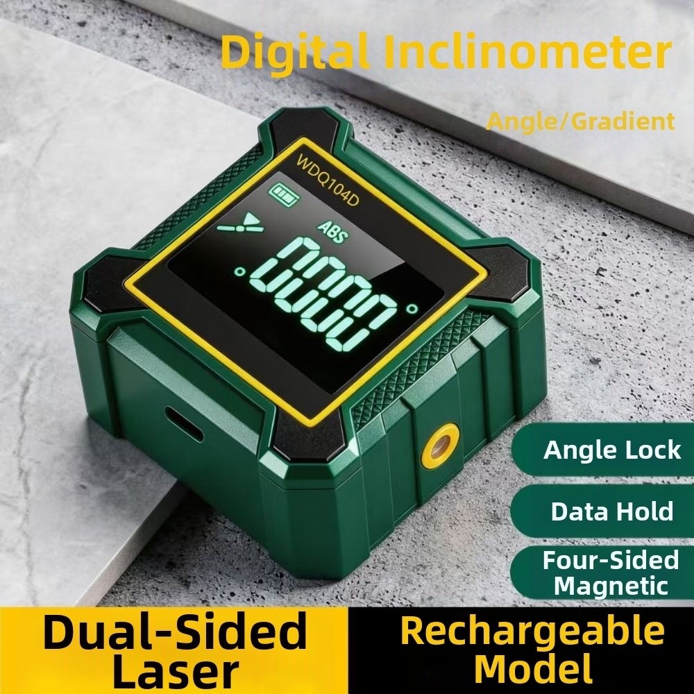4-Side Magnetic Digital Level  - Industrial Laser Alignment recension och pris
