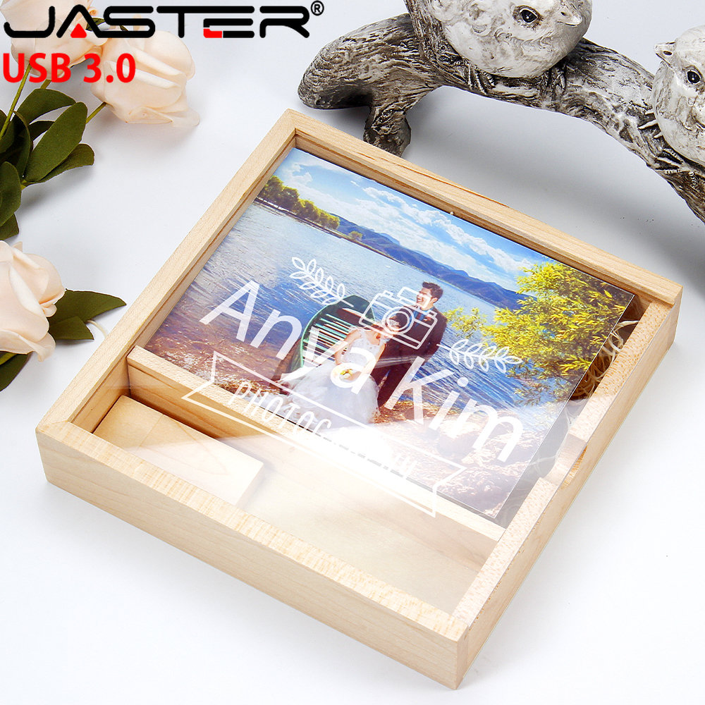 JASTER Wooden Box USB Flash Dr - Industrial Laser Pen recension och pris