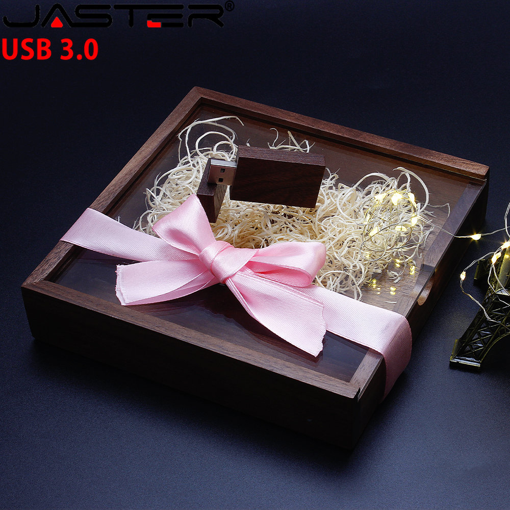 JASTER Wooden Box USB Flash Dr - Industrial Laser Pen recension och pris