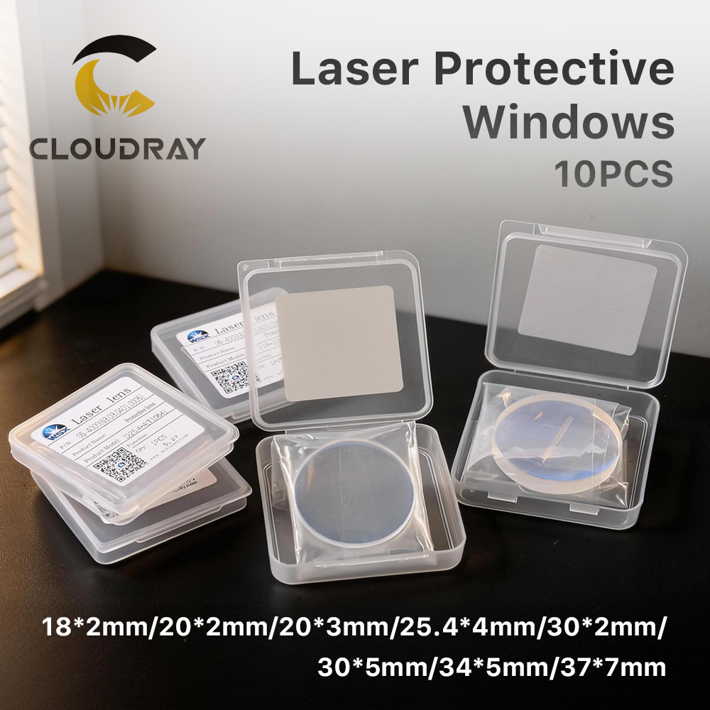 Cloudray 10PCS Protective Wind - Co2 Laser Mirror recension och pris