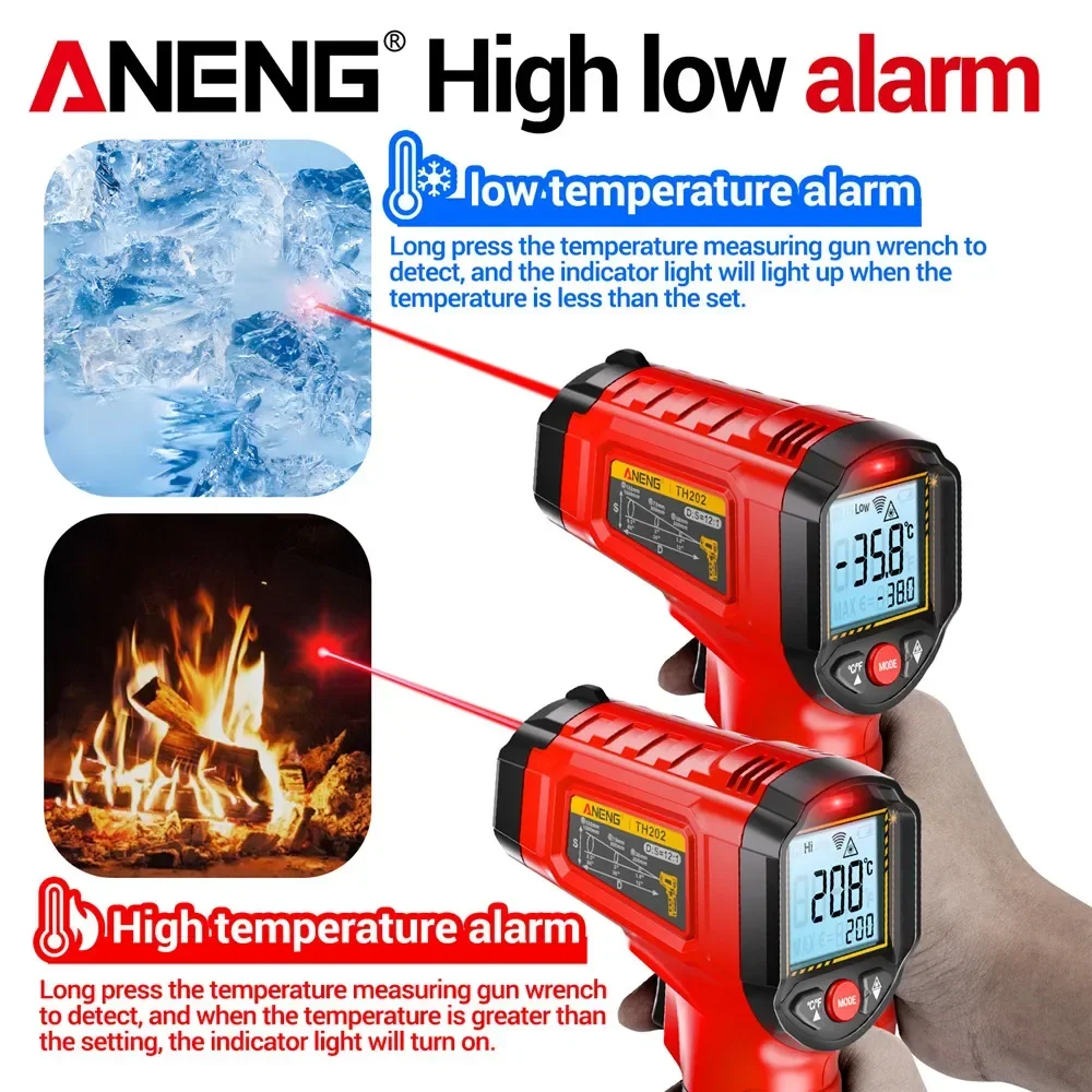 ANENG Infrared Thermometer  No - Industrial Laser Blaster recension och pris