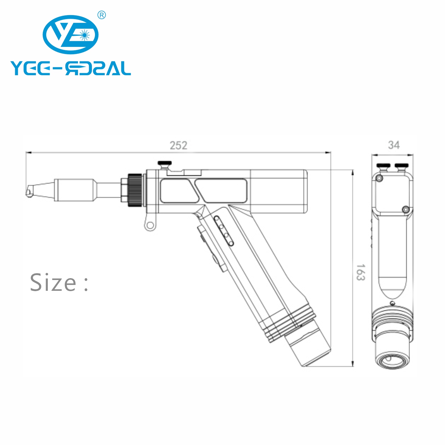 NEW 2000W SUP28T Handheld Lase - Industrial Laser Welding Gun recension och pris
