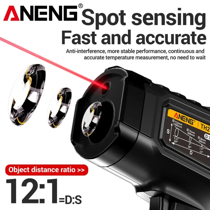 ANENG TH202 Industrial Handhel - Industrial Laser Blaster recension och pris