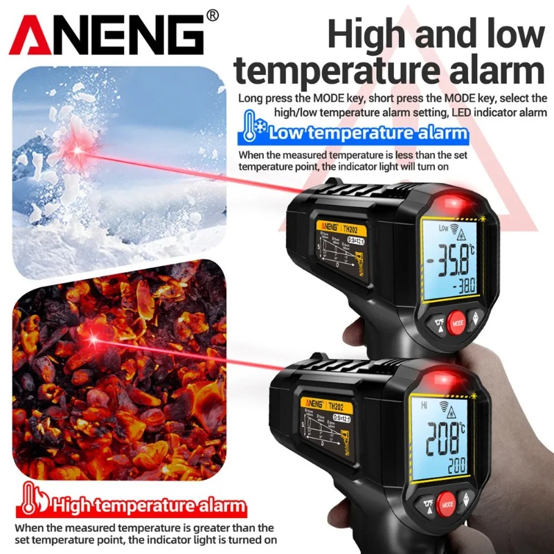 ANENG TH202 Industrial Handhel - Industrial Laser Blaster recension och pris