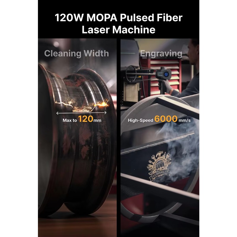 Stable Industrial Fiber Laser  - Industrial Laser Rust Removal Machine recension och pris