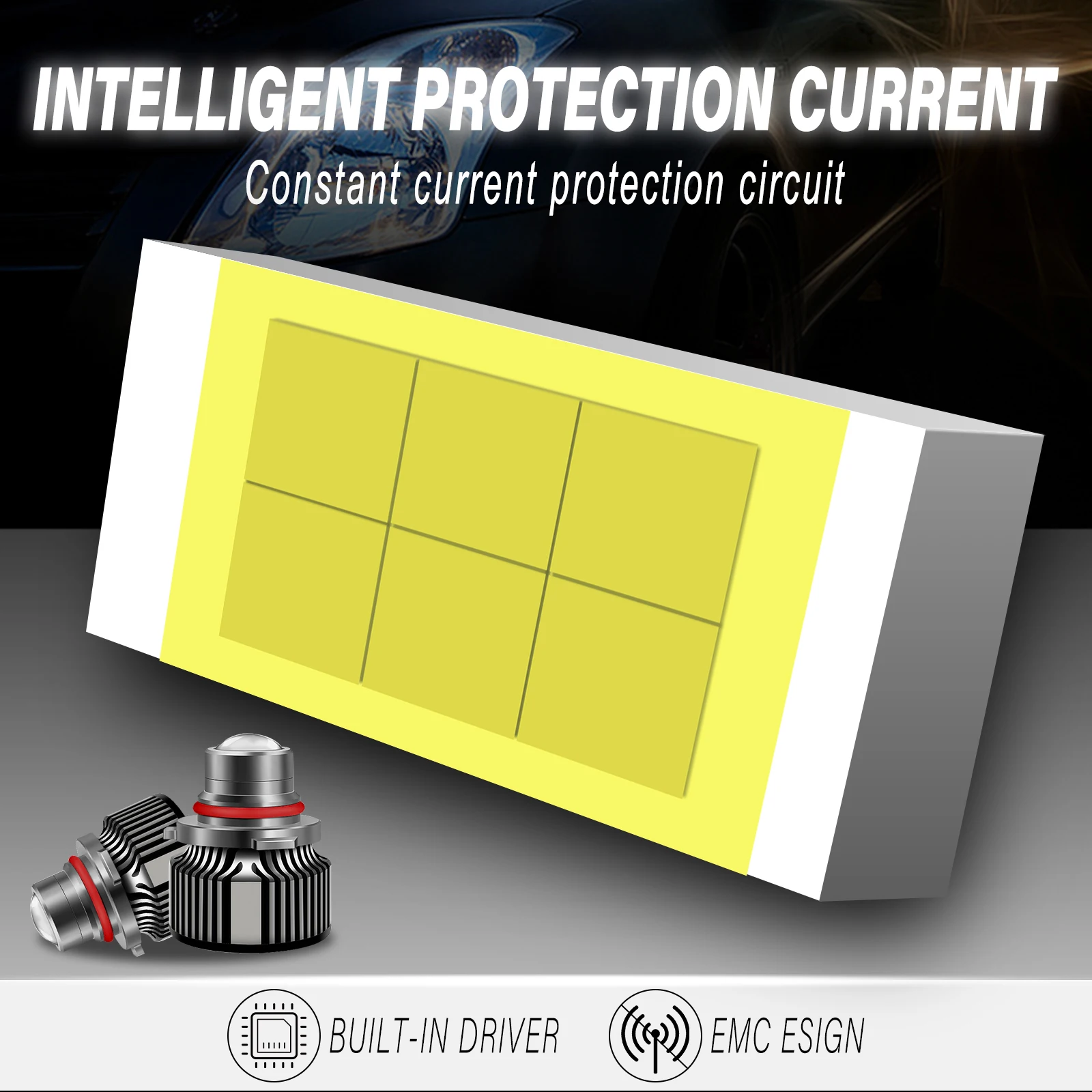 PANDUK H7 H11 Led Fog Light Bu - Laser Focus Lens recension och pris
