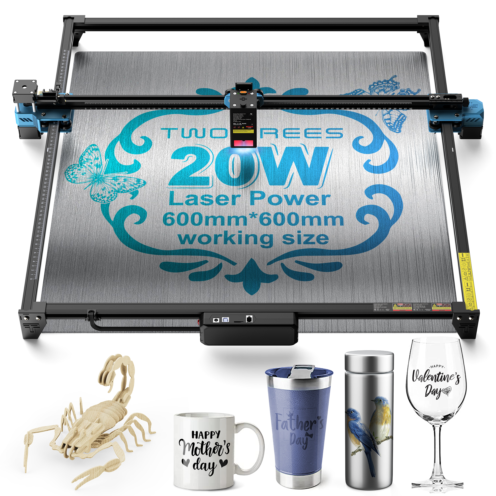 TWOTREES TTS-20 Max 20W Laser  - Industrial Laser Equipment recension och pris