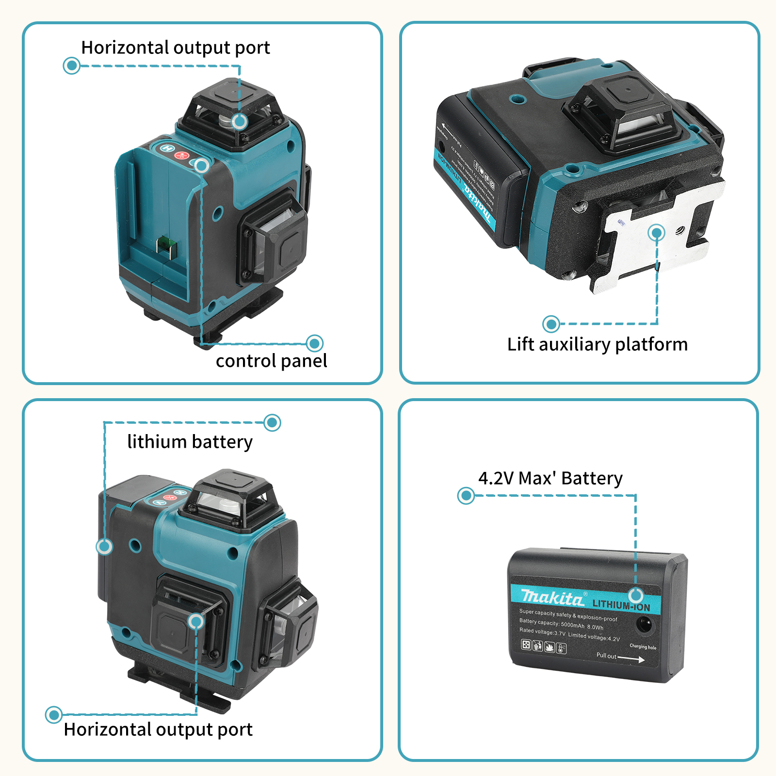 Makita Self-Leveling Laser Lev - Industrial Laser Alignment Tool recension och pris